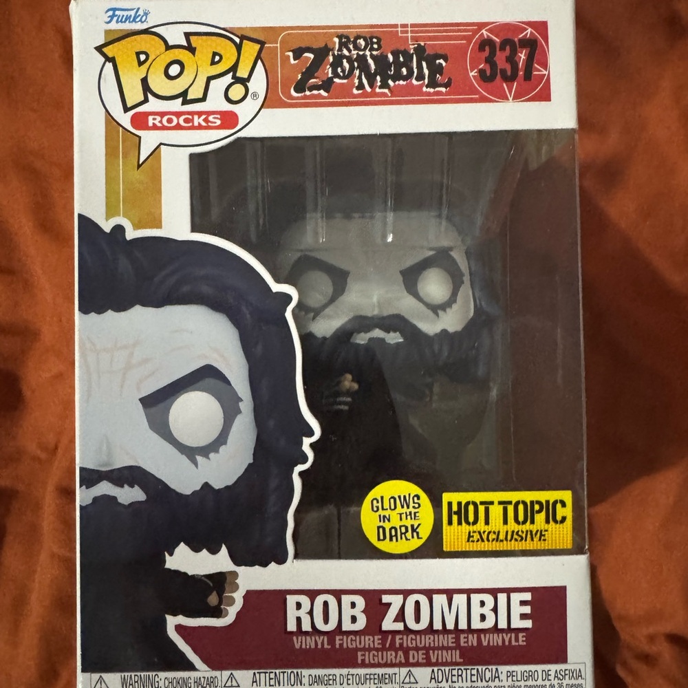 Funko Pop! Rocks Rob Zombie Glow Vinyl